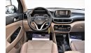 Hyundai Tucson | AED 1566 PM | 0% DP | 2.0 2WD 2020 GCC DEALER WARRANTY