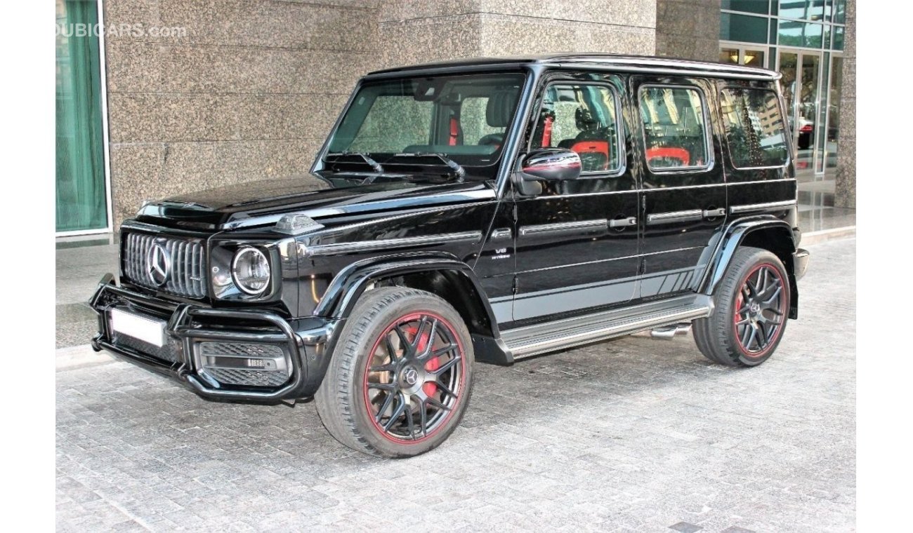 مرسيدس بنز G 63 AMG Mercedes G63 AMG - Black Edition 1 - GCC, full service history and warranty June 2024 - Service cont