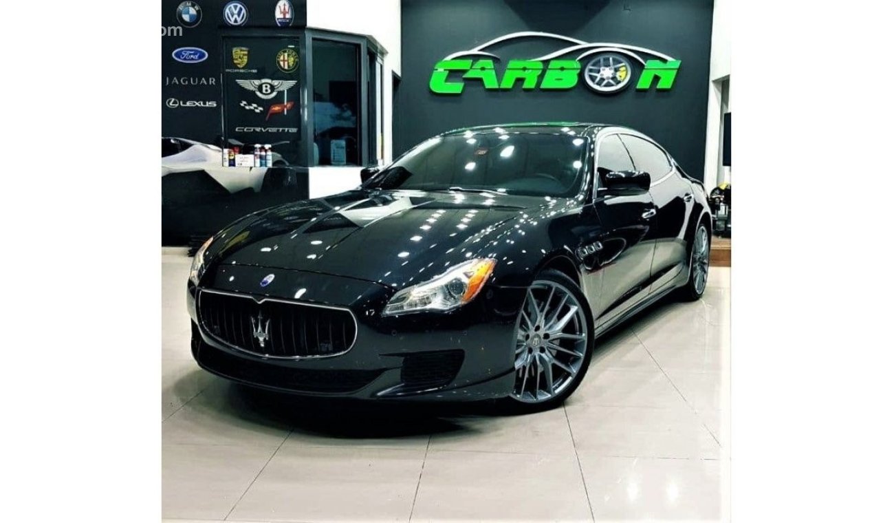 Maserati Quattroporte SPECIAL OFFER MASERATI QUATTROPORTE GTS 2014 MODEL GCC CAR IN PERFECT CONDITION WITH LOW KM ONLY