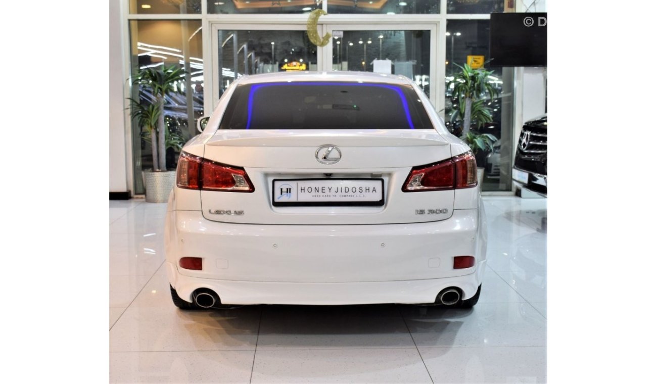 لكزس IS 300 EXCELLENT DEAL for our Lexus IS 300 ( 2012 Model! ) in White Color! GCC Specs