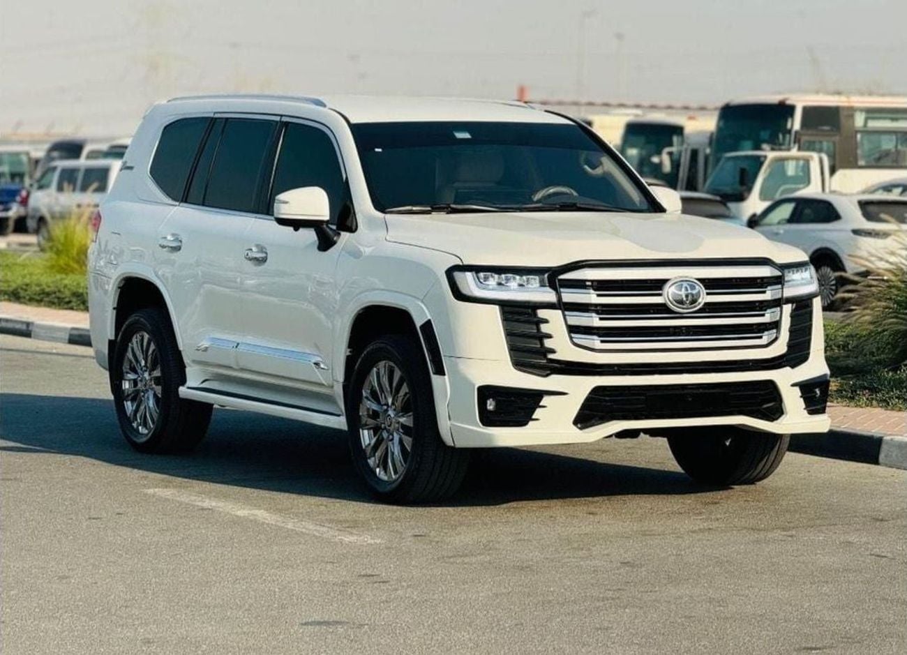 تويوتا لاند كروزر Toyota landcuriser GXR TwinTurbo 2014 facelifted 2024 Years full option