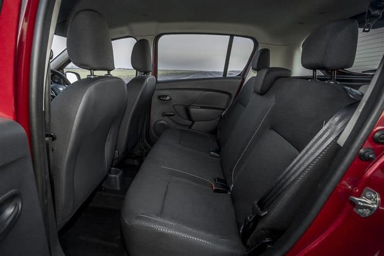 Dacia Sandero interior - Seats