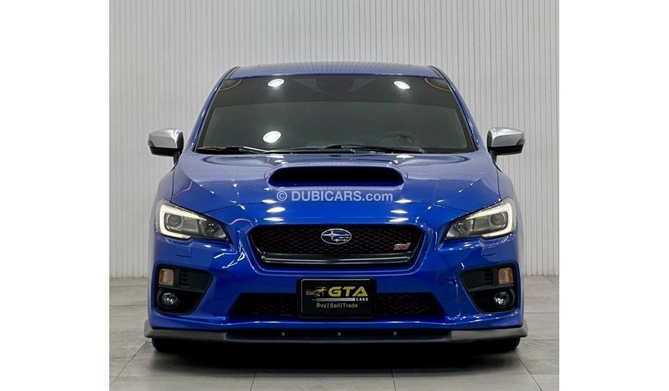 Subaru Impreza WRX STI Std 2017 Subaru WRX STI Manual Transmission, Full Subaru Service History, GCC