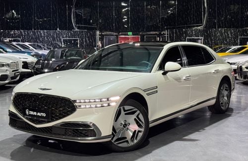 Genesis G90 Limousine 3.5L (375 HP) 2023 Genesis G90, Aug 2028 Genesis Warranty, Fully Loaded, Very Low Kms, GCC