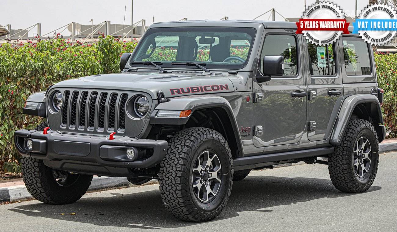 Jeep Wrangler Unlimited Rubicon V6 3.6L , GCC , 2022 , 0Km , With 5 Yrs or 100K Km WNTY @Official Dealer