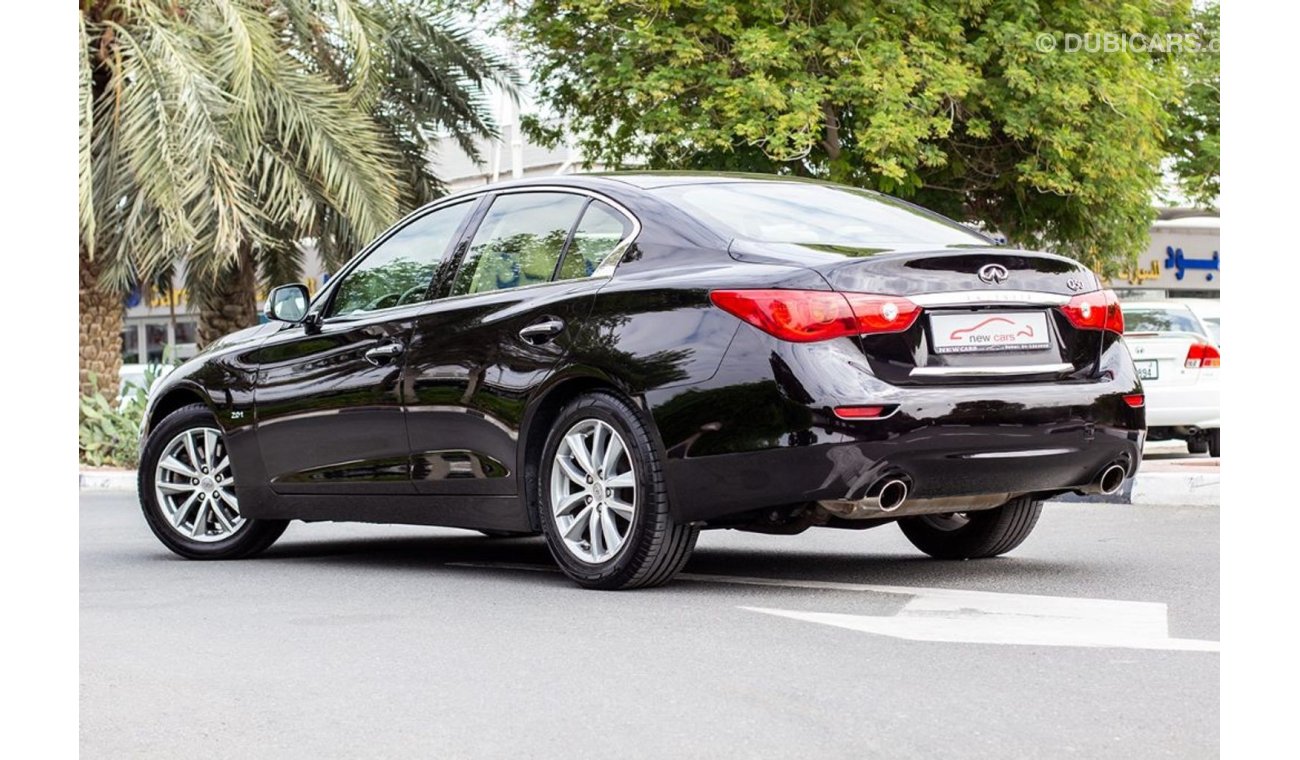 إنفينيتي Q50 INFINITI Q50 - 2016 - GCC - ASSIST AND FACILITY IN DOWN PAYMENT - 1215 AED/MONTHLY - 1 YEAR WARRANTY