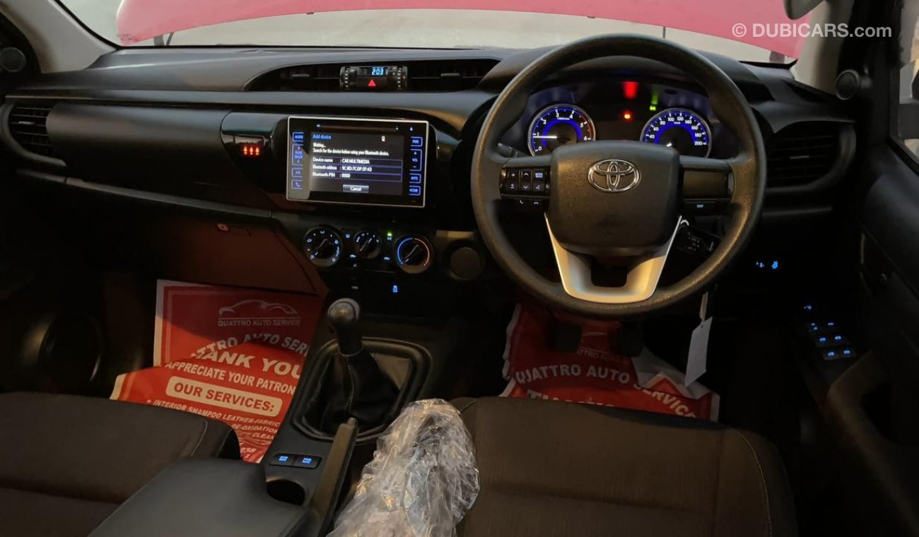 تويوتا هيلوكس Toyota Hilux model 2019 maroon color manual gear for sale form Humera motors car very clean and good