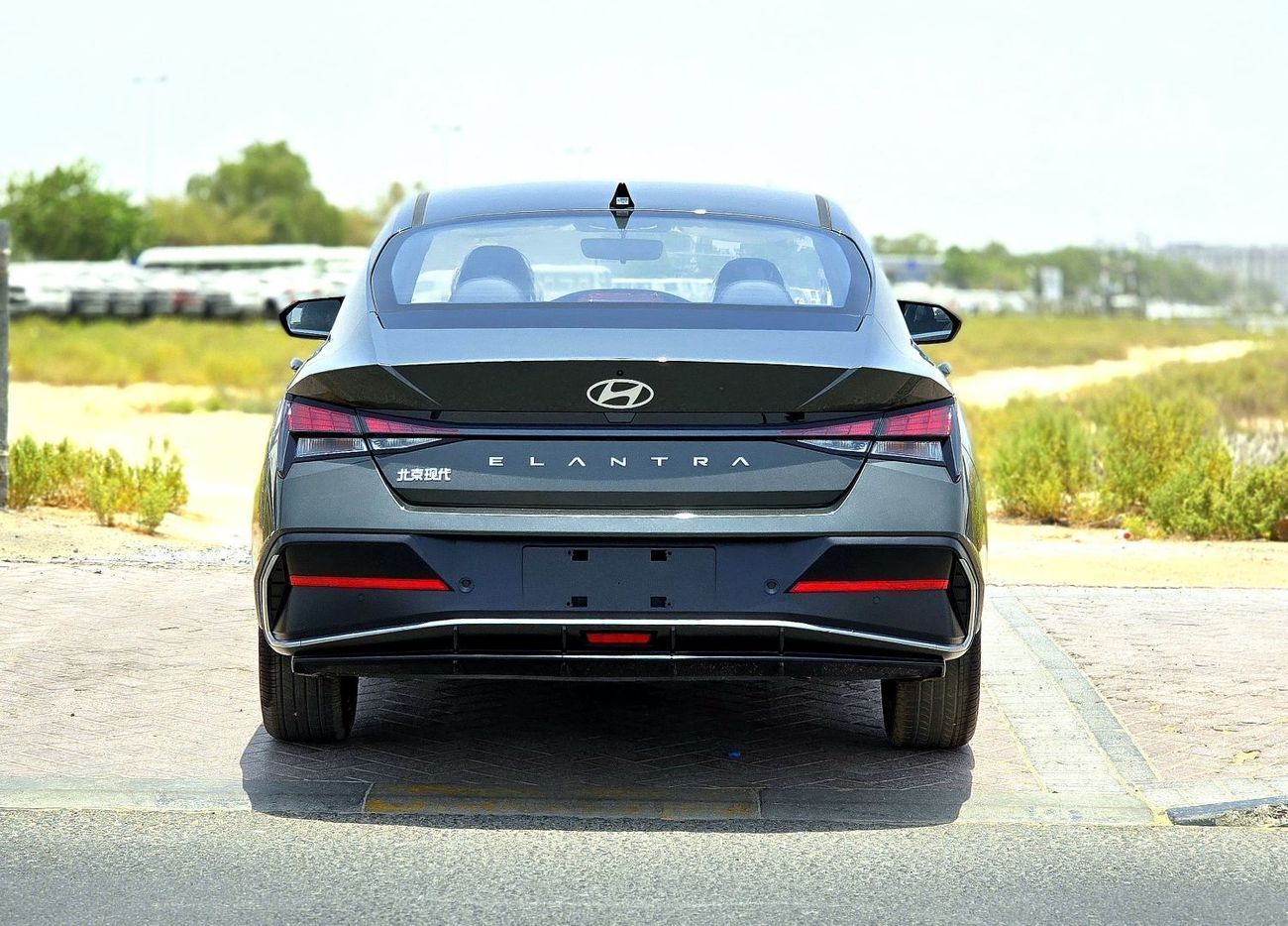 هيونداي إلانترا HYUNDAI ELANTRA 1.6L - CVT - GLX - ELITE - GRAY INSIDE BLACK 