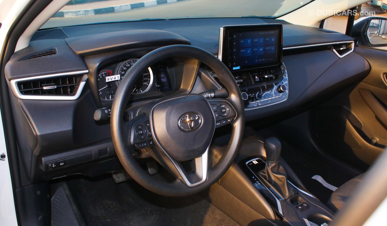 Toyota Corolla 2022  with sunroof, 4dr sedan, 1.5L  Petrol, Automatic, Front Wheel Dri