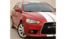 Mitsubishi Lancer Mitsubishi Lancer 2015 GT full option GCC  in excellent condition without accidents, very clean from