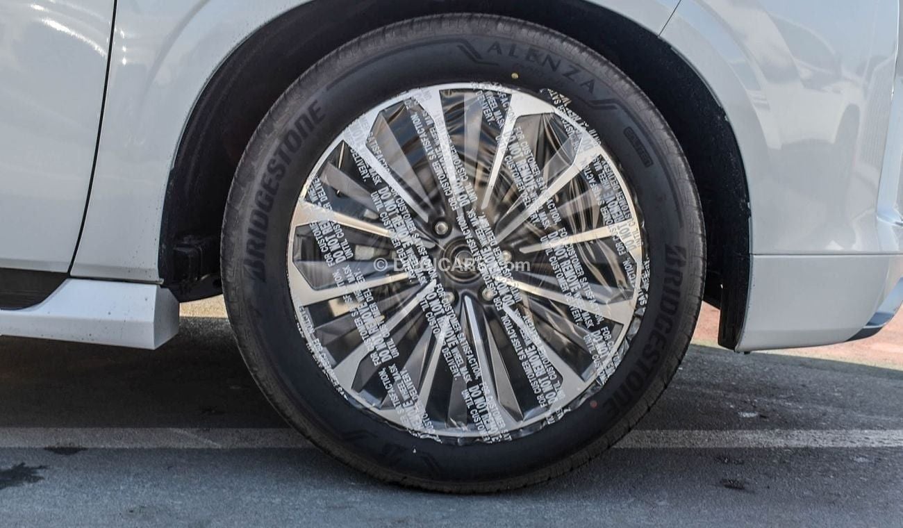 Infiniti QX80 3.5TT 2025 Infiniti QX80  Automatic transmission 6 cylinder engine 22″ wheels  tan interior