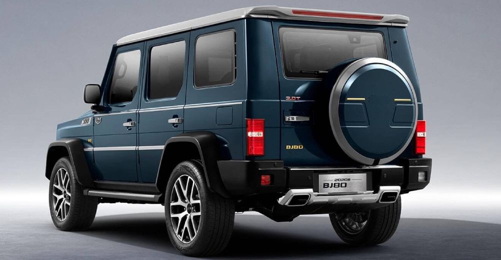 BAIC BJ80 exterior - Rear Left Angled