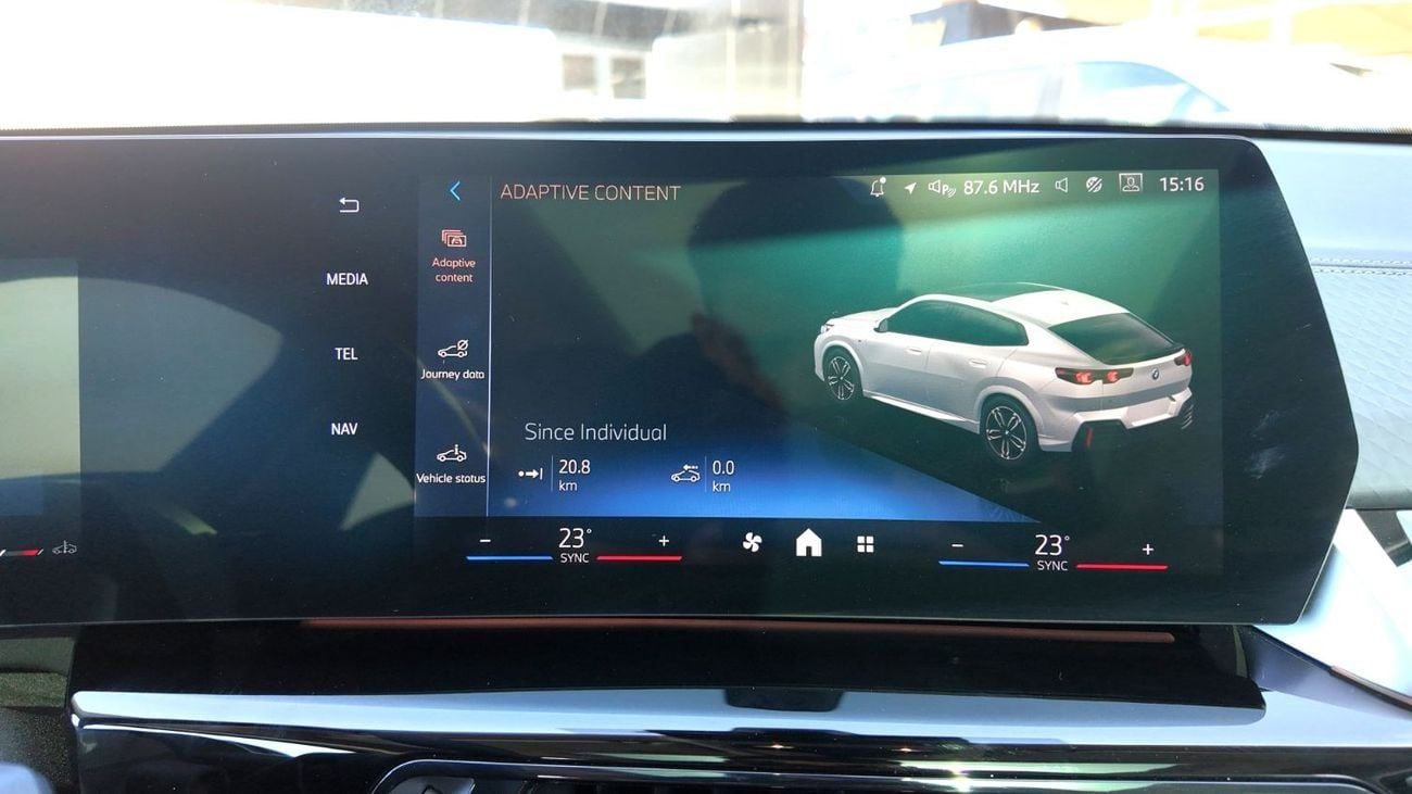 BMW X2 BMW X2 sDrive 25i M Sport 2.0L White Interior Moca