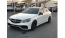 Mercedes-Benz E 63 AMG MERCEDES BENZ E63 AMG model 2014 car prefect condition full option panoramic roof leather seats navi