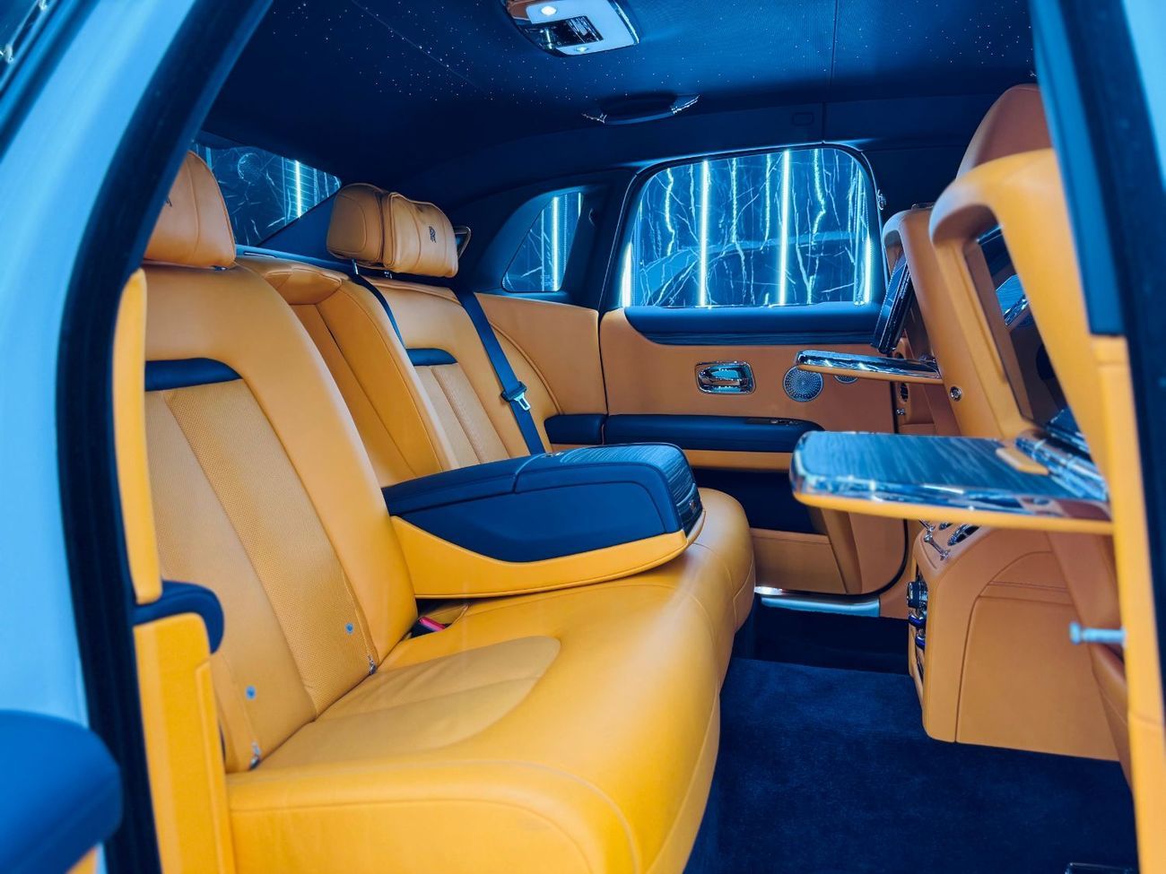 رولز رويس جوست Std 6.7L 2022 Rolls Royce Ghost, April 2026 Rolls Royce Warranty, Fully Loaded, Very Low Kms, GCC