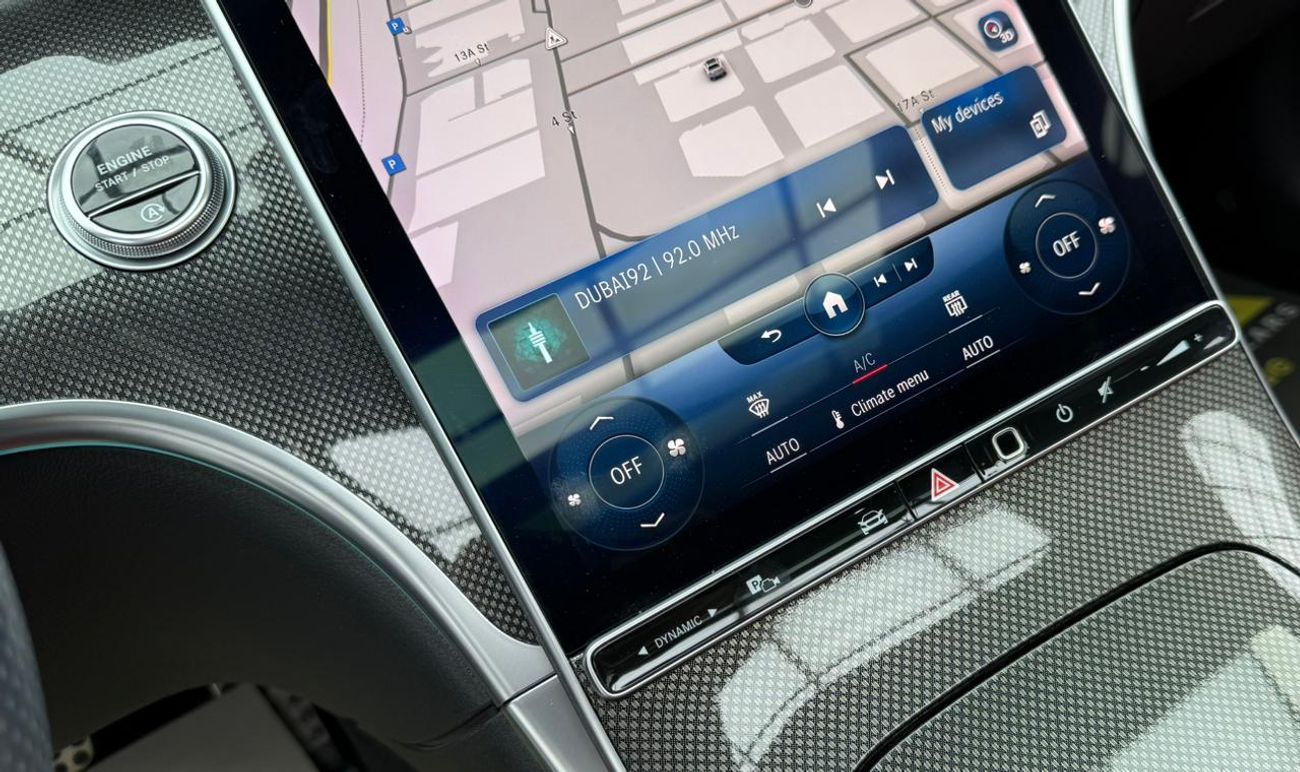 Mercedes-Benz C 200 2022 Mercedes Benz C200 AMG, 2027 Mercedes Warranty + Service Pack, Full MB Service History, GCC