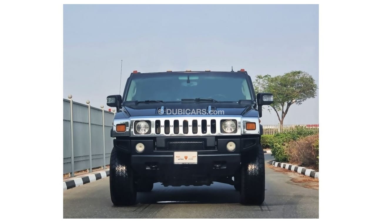 Hummer H2 6.0L-8 Cyl-4WD-excellent condition-GCC Specs