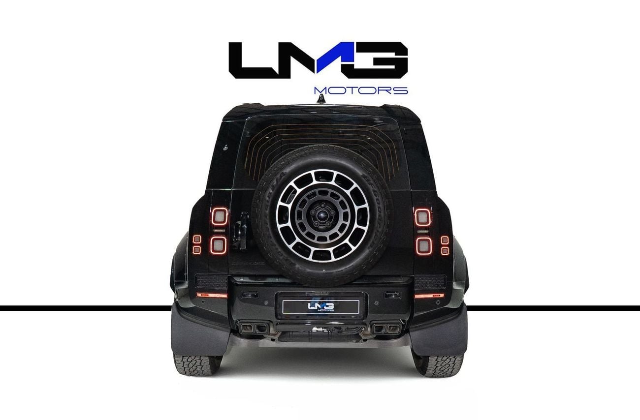 Land Rover Defender 2026 BLACK EDITION DEFENDER OCTA P635 | GCC SPEC UNDER WARRANTY AND SERVICE CONTRACT
