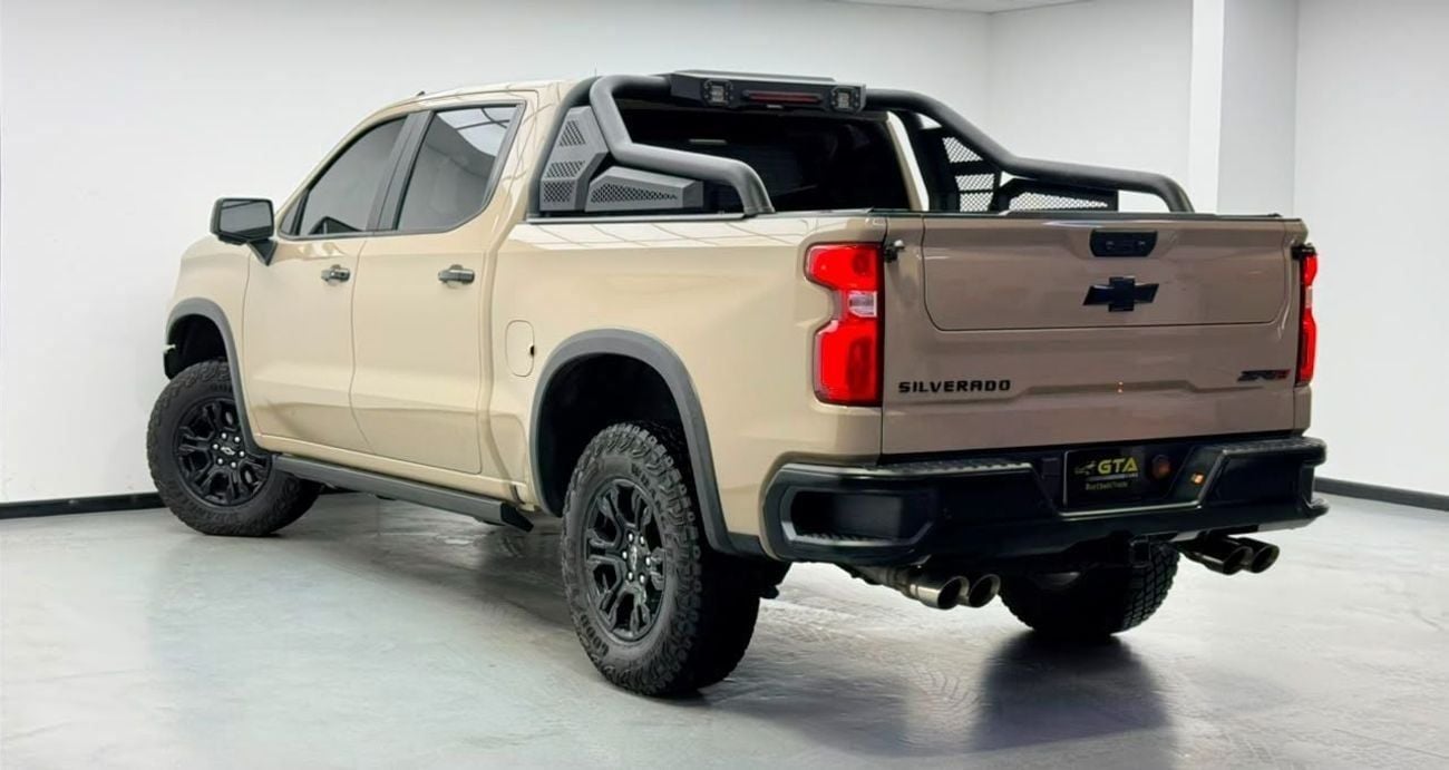 شيفروليه سيلفارادو 1500 CREW CAB ZR2 2023 Chevrolet Silverado ZR2, 09/2028 Chevrolet Warranty + Service Contract, Full