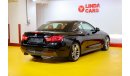 بي أم دبليو 420 BMW 420i M-Kit Convertible 2018 GCC under Agency Warranty with Flexible Down-Payment.