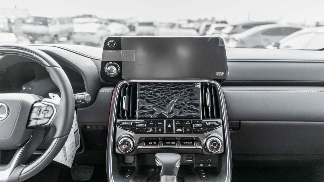 لكزس LX 600 SIGNATURE 2026 Lexus LX600 Signature 3.5L AT Petrol (Black-Red)