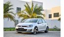 Volkswagen Golf GTI - 3 Y Warranty!I - GCC - AED 1,418 PER MONTH - 0% DOWNPAYMENT