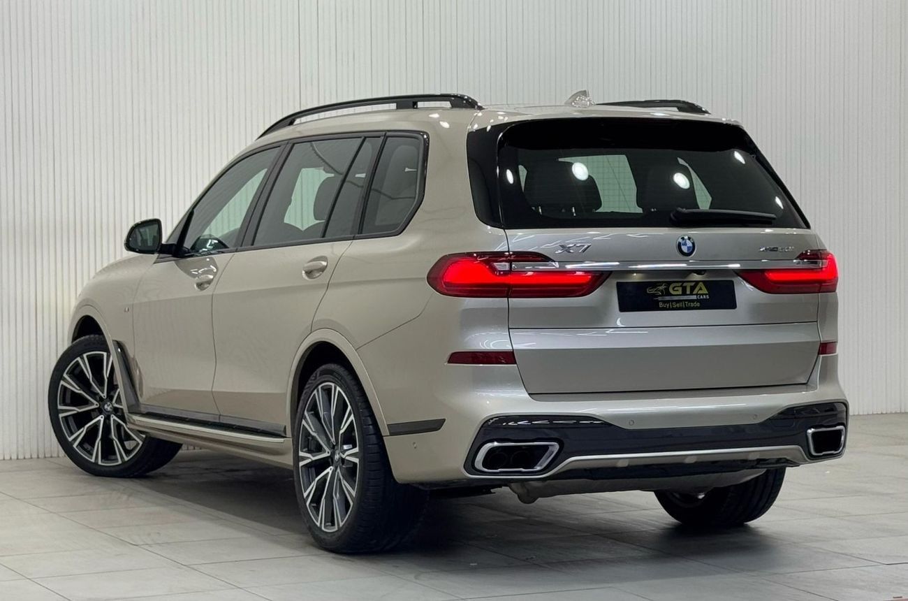 بي أم دبليو X7 50i 4.4L 2019 BMW X7 xDrive50i M-Sport, Warranty, Full BMW Service History, Fully Loaded, 7 Seater,