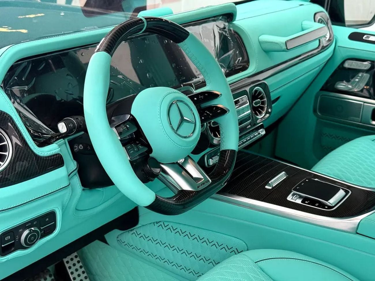 Mercedes-Benz G 63 AMG 2026 Mercedes-Benz G 63 AMG (Brabus Kit) – Tiffany Blue