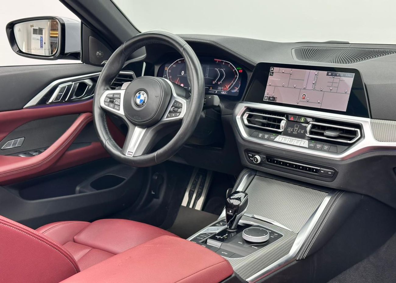 بي أم دبليو 420i 2022 BMW 420i M-Sport Cabriolet, 2026 BMW Warranty + Service Contract, BMW Full Service History, GCC