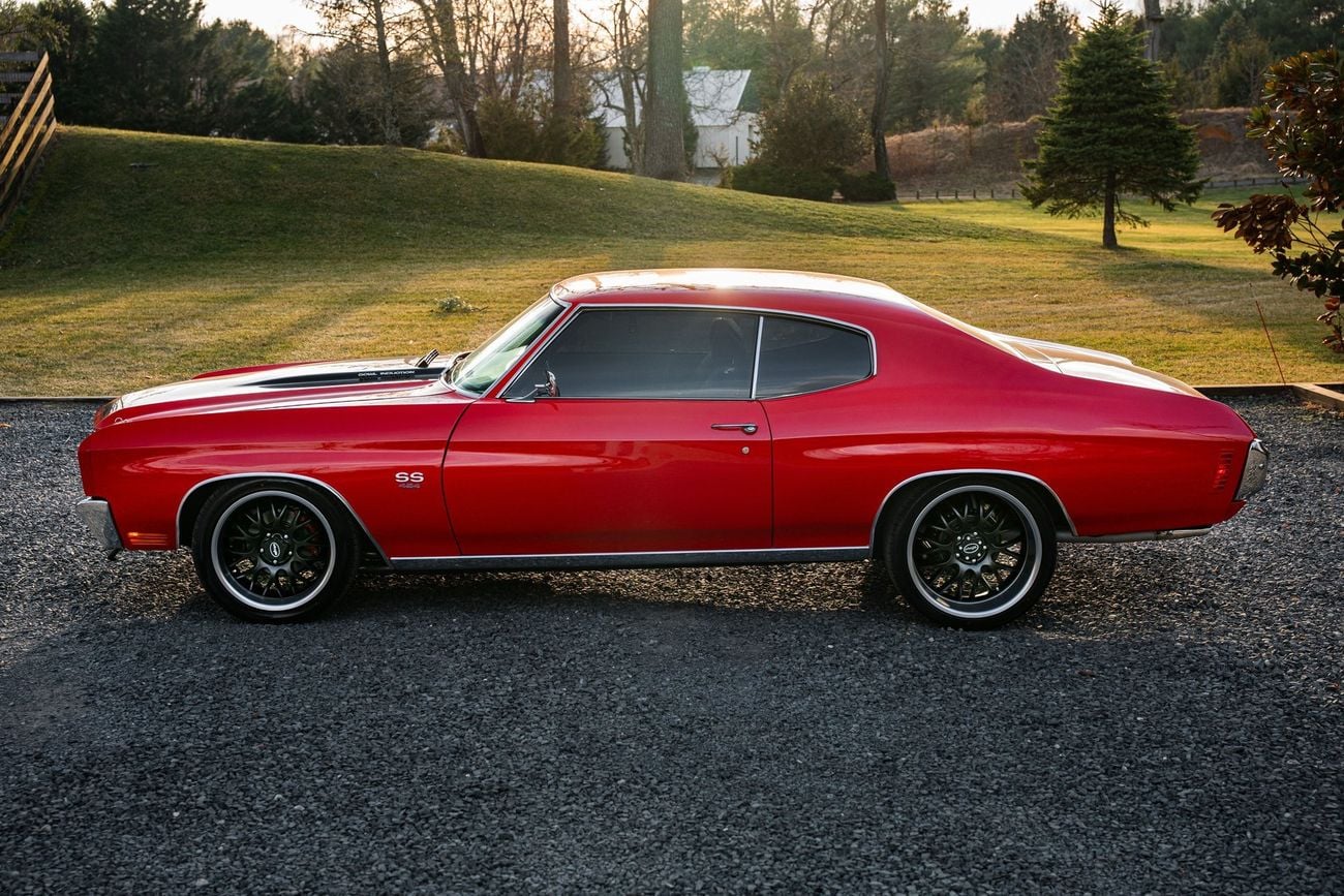 Chevrolet Chevelle Chevy Big Block V8, Ridetech Suspension Pro Touring Restomod