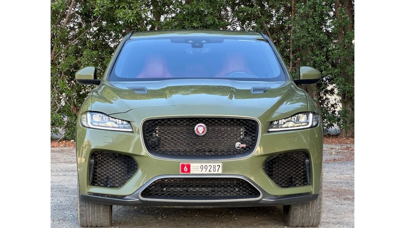 Jaguar F Pace SVR F-PACE 2020 V8 GCC ORGINAL PAINT // ACCIDENT FREE // FULL OPITION
