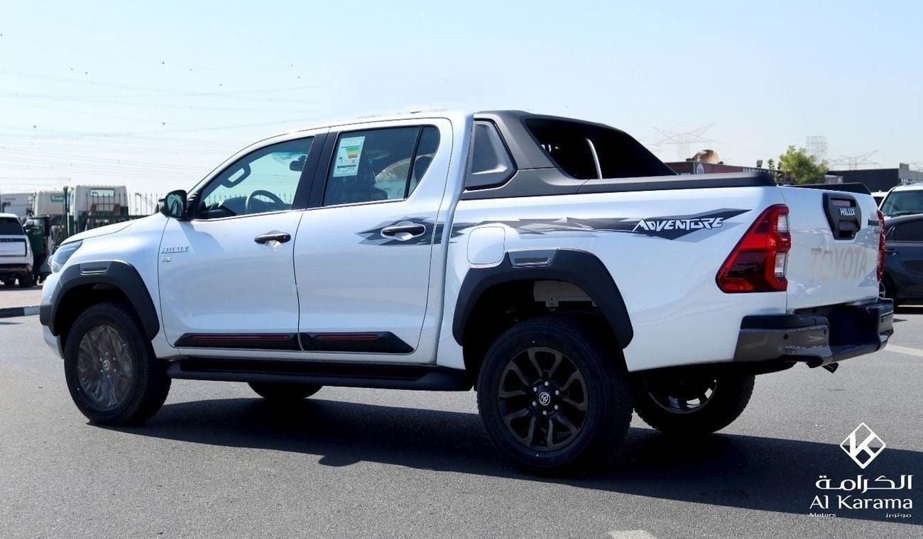 Toyota Hilux Adventure 4.0L V6 | SR5 | GCC Specs | 360 Camera | Diff Lock | Parking Assist | Black Grills