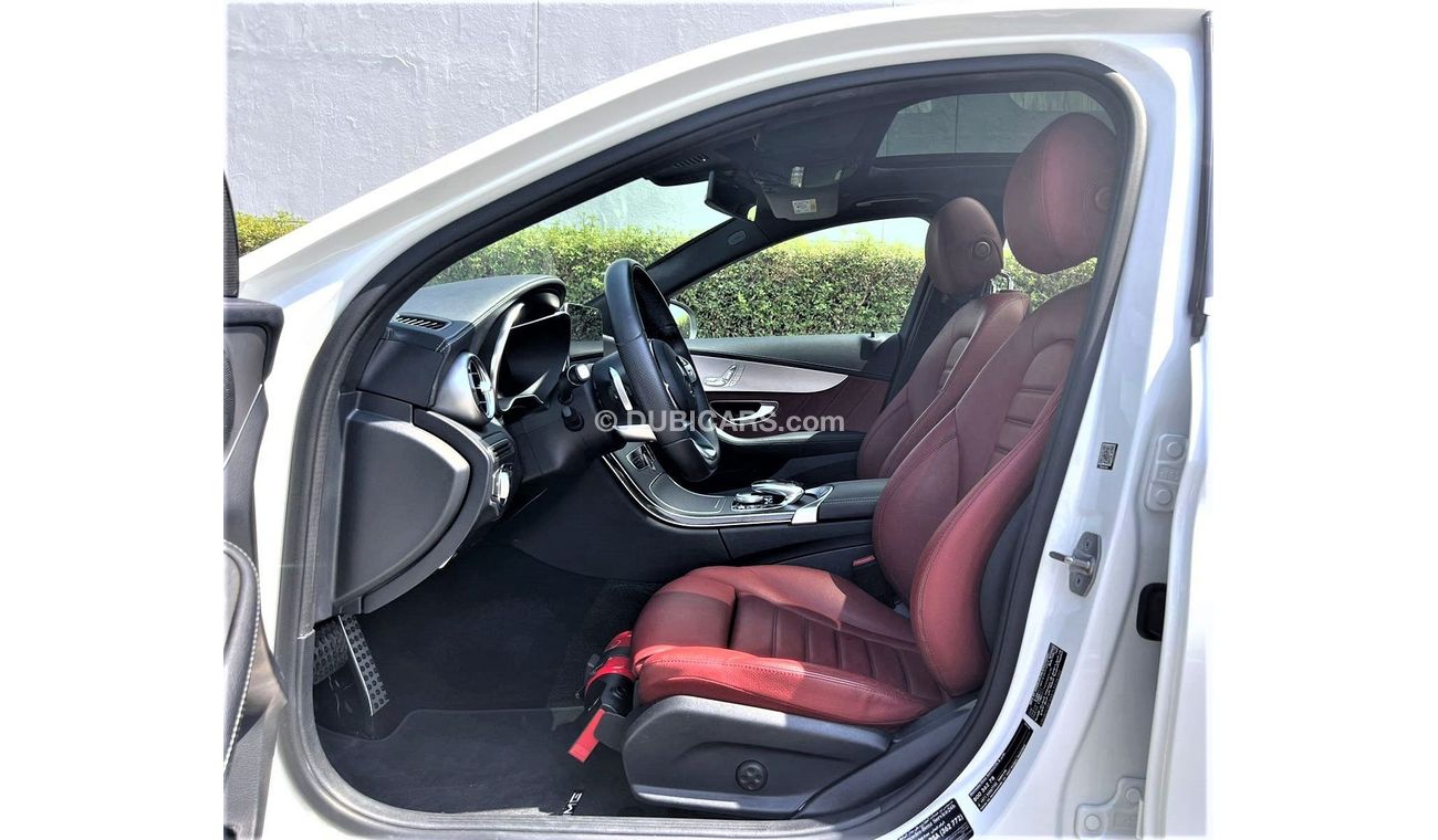 Mercedes-Benz C 200 Premium MERCEDES C200 AMG 2020 GCC SINGLE OWNER WITH AGENCY WARRANTY MINT IN CONDITION