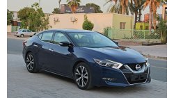 Nissan Maxima 1239/Monthly 0% Down Payment, Nissan Maxima 2016, 3.5L, SV, GCC Specs, 1 Year Warranty Available