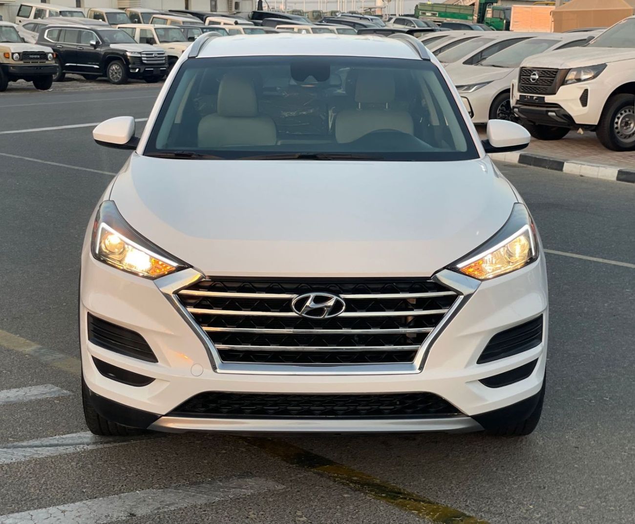 هيونداي توسون 2019 Hyundai Tucson 2.0L V4 SEL+ GDi Push Start & Radar Leather Seats -