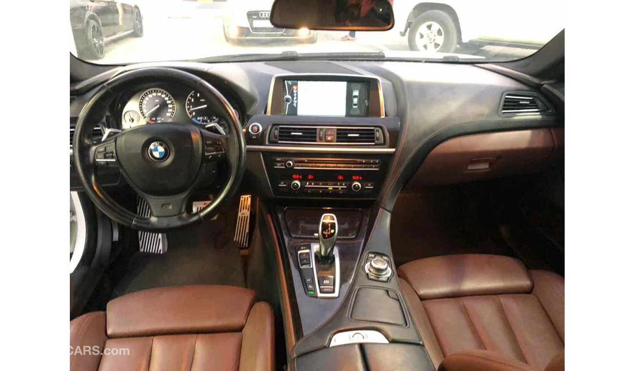 BMW 640i 2013 بانوراما خليجي بدون حوادث فل أوبشن