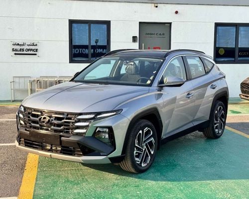 هيونداي توسون HYUNDAI TUCSON 1.6T - 2027 MODEL - GCC SPECS - SILVER COLOR