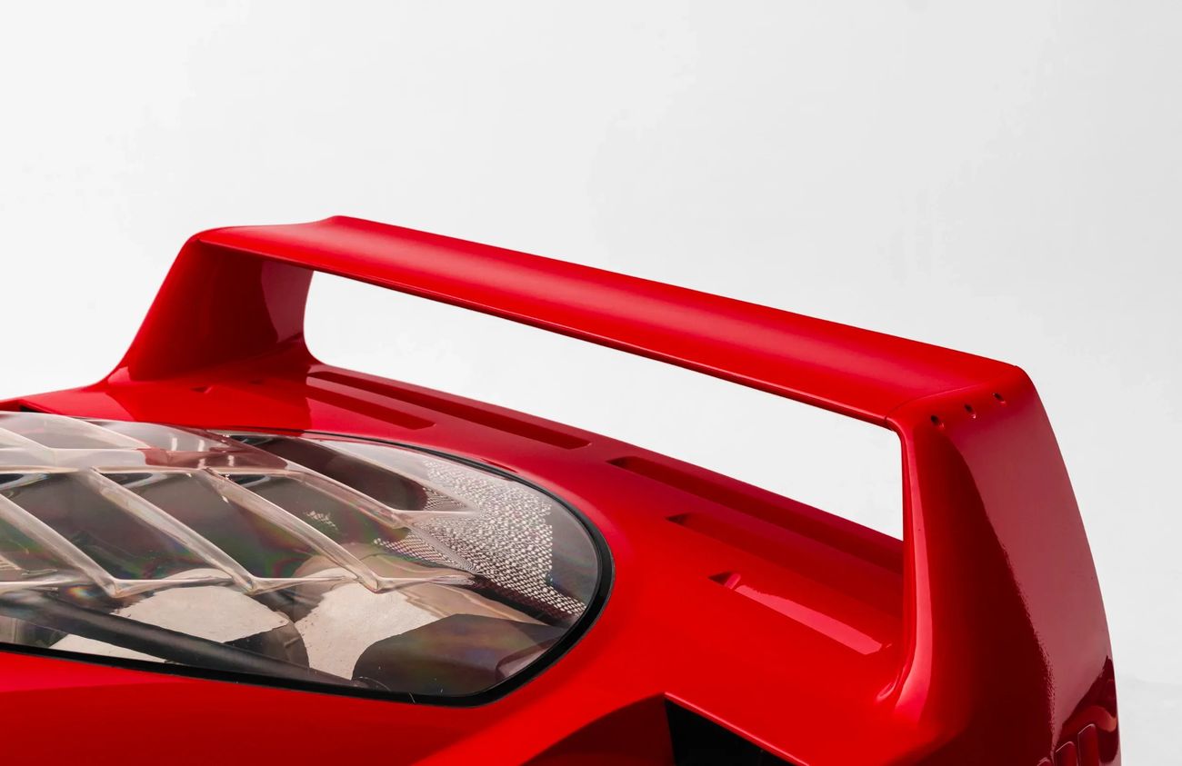 Ferrari F40 2.9L V-8 Twin-Turbocharged Engine