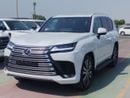 لكزس LX 600 SIGNATURE Lexus Lx600 RHD white colour exterior and red interior petrol engine 2025 brand new