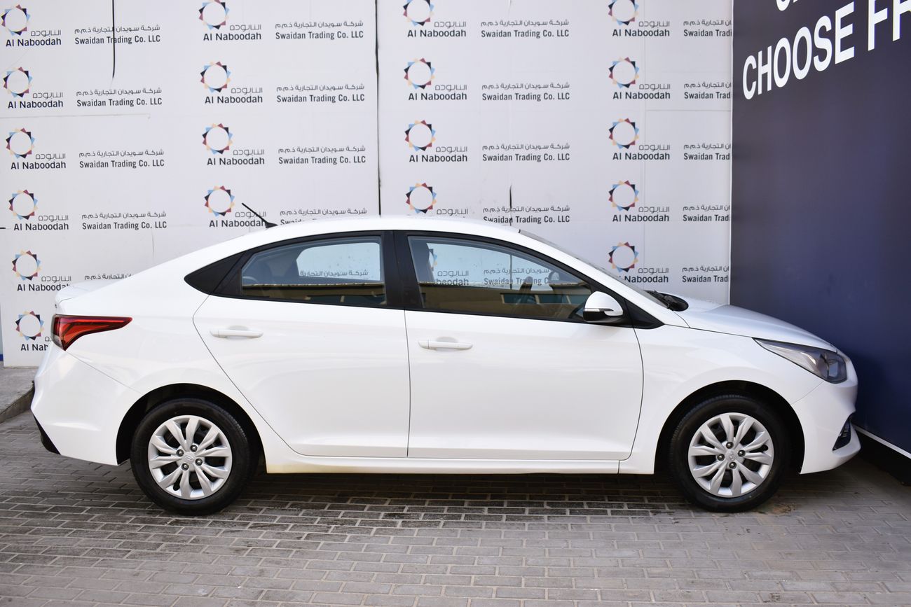 Hyundai Accent AED 589 PM | 1.6L GL SMART GCC DEALER WARRANTY