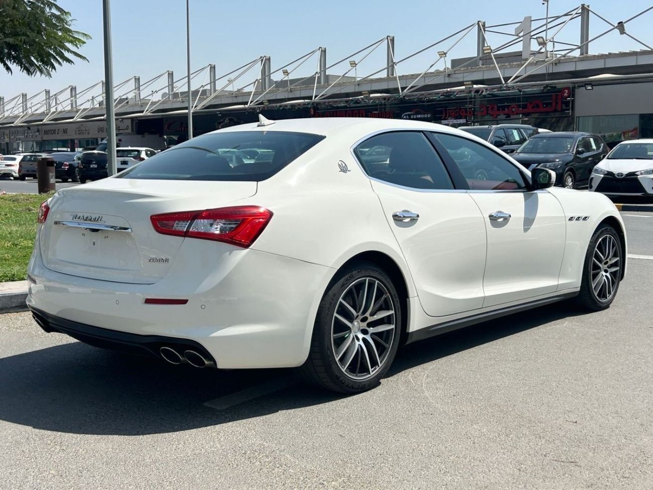 Maserati Ghibli Sport 3.0L 2018 GCC SINGLE OWNER IN MINT CONDITION