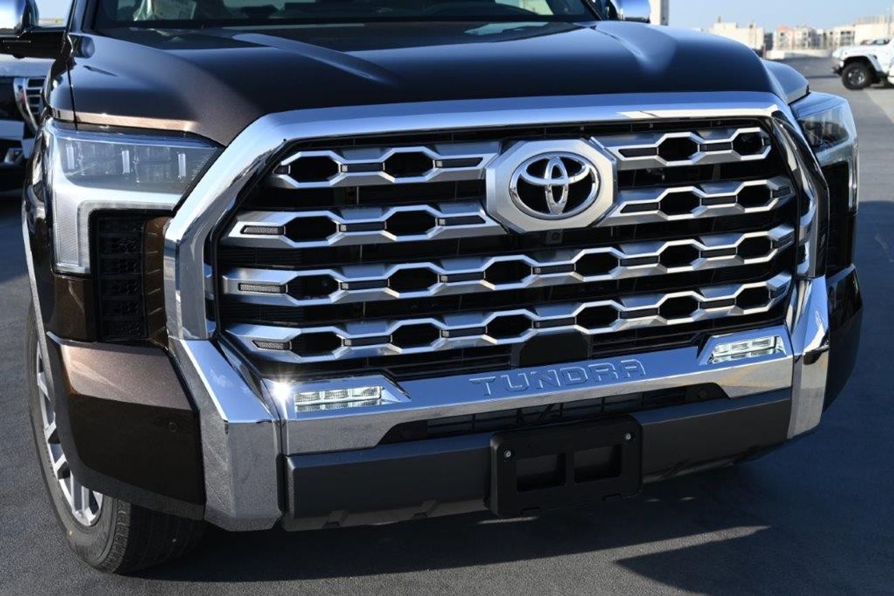 Toyota Tundra 2024 MODEL TOYOTA TUNDRA CREWMAX PLATINUM 1794 V6 3.5L 4WD 5-SEATER AUTOMATIC
