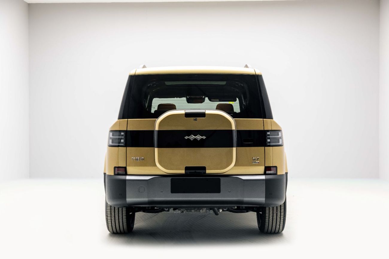 BYD Leopard Titanium 7 Ultra 2.5L - Gold Inside Orange | Export Only