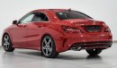 Mercedes-Benz CLA 250 low mileage with 5 years of warranty and 4 years of service