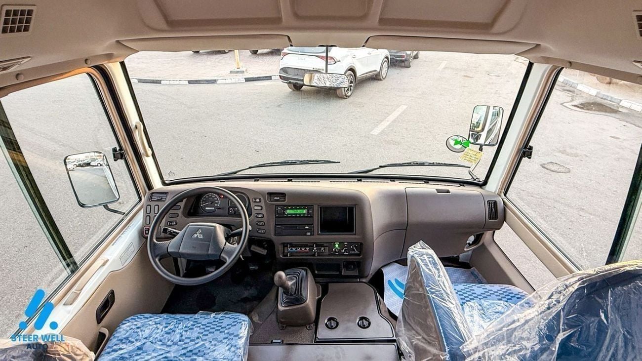 ميتسوبيشي روزا 2026 30 Seater Bus | 4.2L Diesel | ABS | GCC | Brand New | Export Ready | White | BEST PRICE