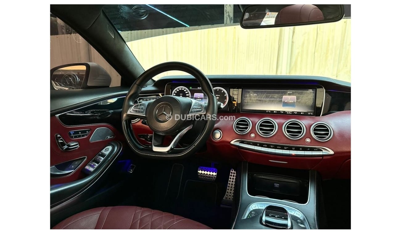 Mercedes-Benz S 500 Coupe Mercedes S500 Coupe Model : 2015 Mileage : 116,000 Price: 160,000 dirhams Gulf specifications, full