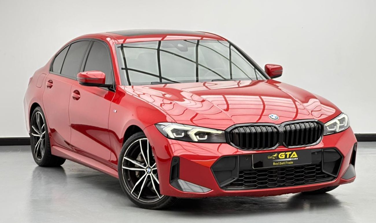 بي أم دبليو 330i 2023 BMW 330i M-Sport, 04/2028 BMW Warranty + Service Contract, BMW Full Service History, GCC