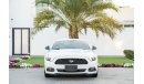 Ford Mustang V6 Low Mileage - AED 1,547 Per Month! - 0% DP