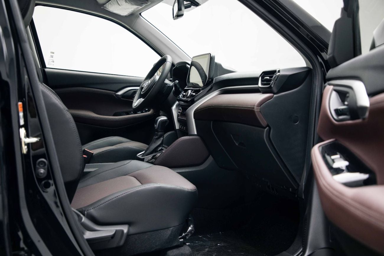 Toyota Urban Cruiser GLX 1.5L - Pearl Midnight Black Inside Black and Brown | Export Only