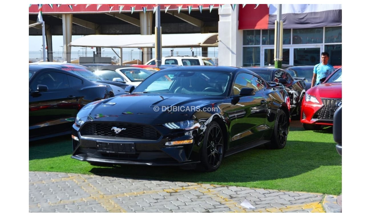 فورد موستانج ايكوبوست بريميوم موستنج ايكو بوست 2018 من غير حوادث تدخل السعودية //عداد الكتروني ديجيتال//رادارات//